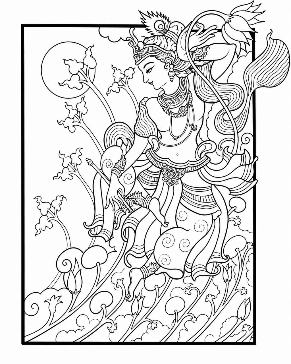 Aalola Krishna Canvas Painting Kit