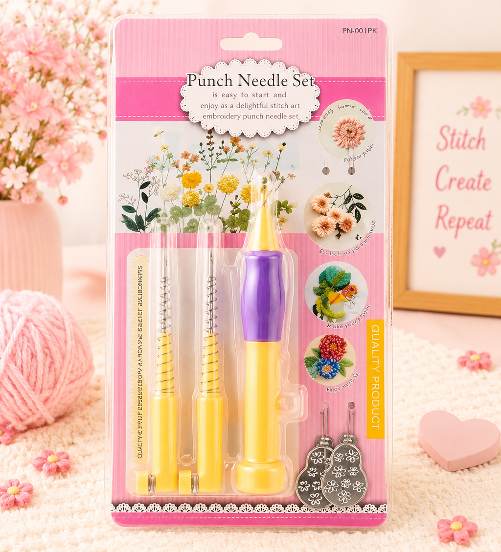 Punch Needle Kit — Complete Beginner Set