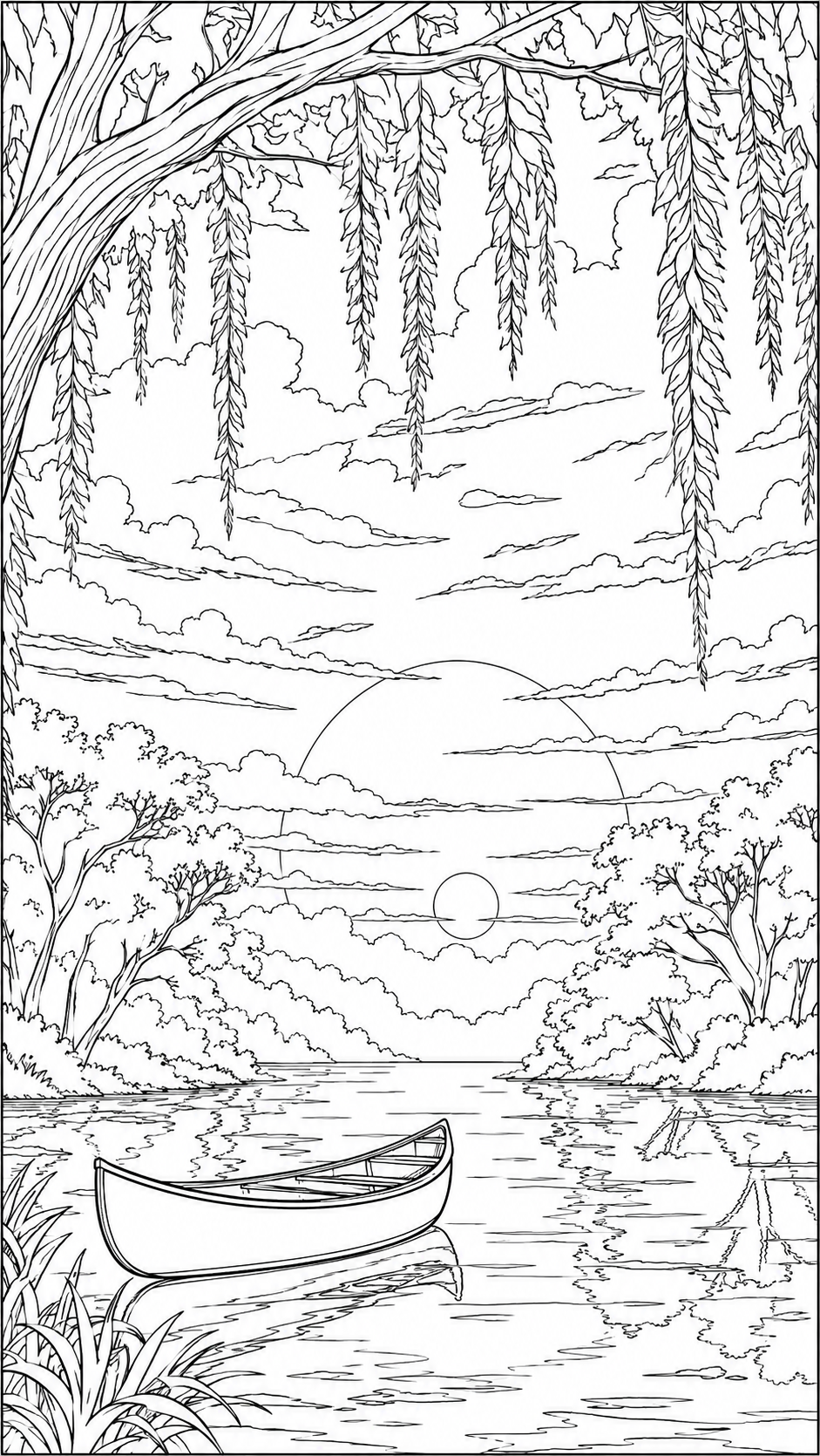 Lake View Canvas Painting Kit