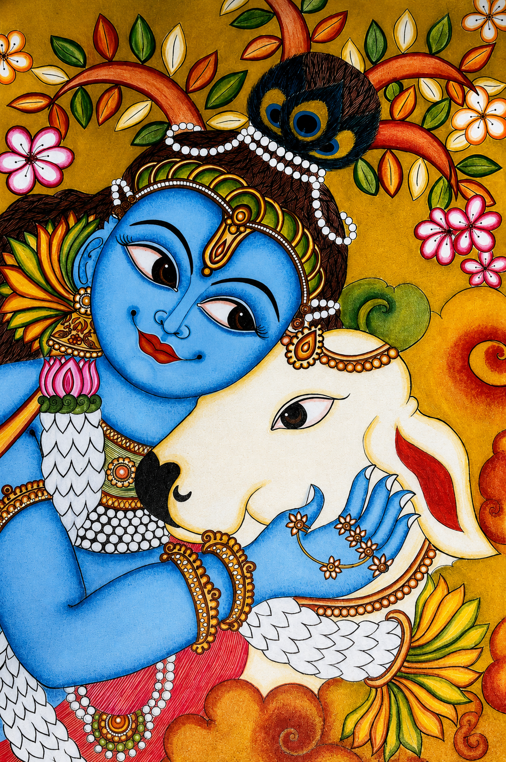 Little Krishna Canvas Painting Kit