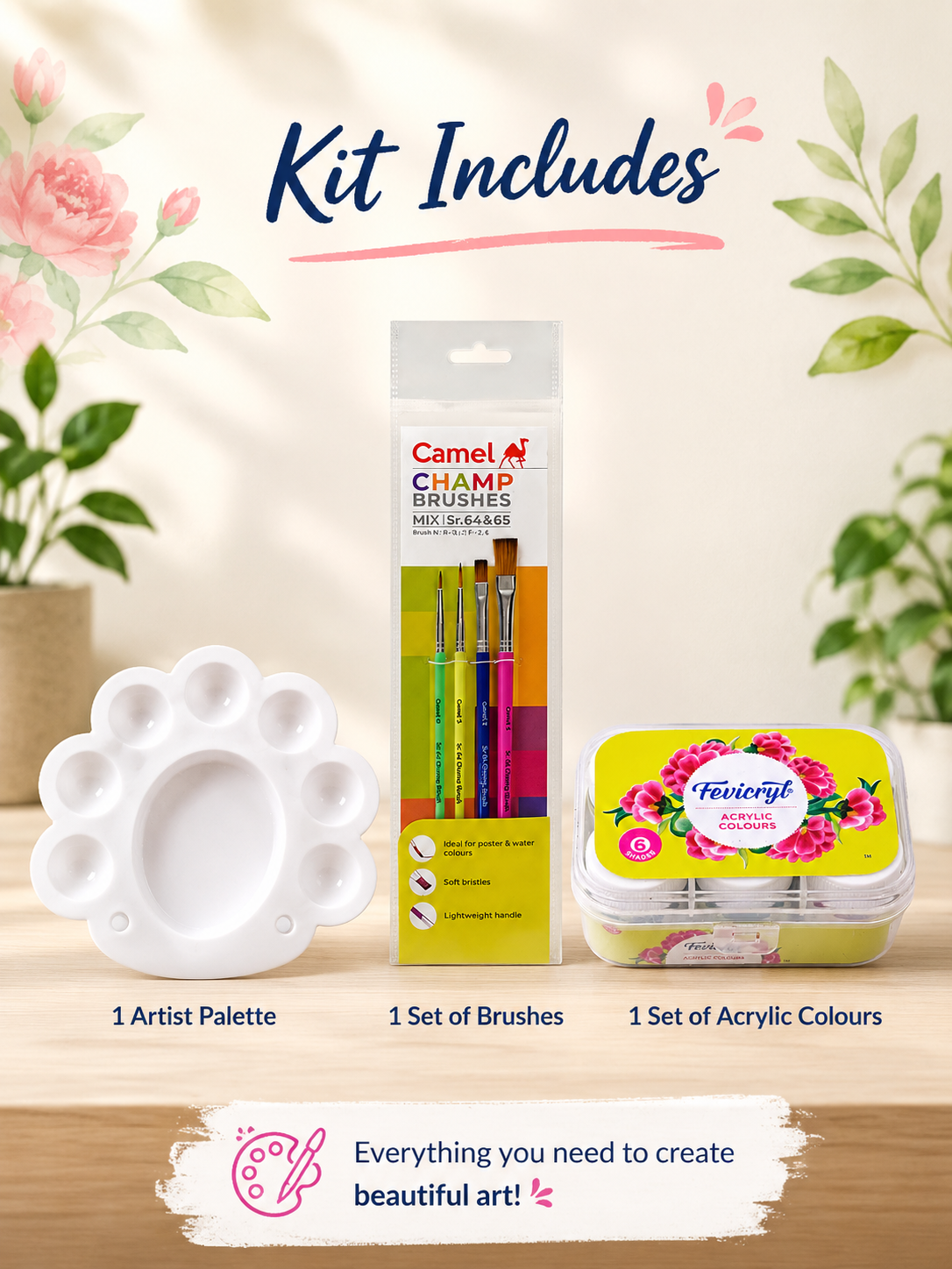 Little Krishna Canvas Painting Kit